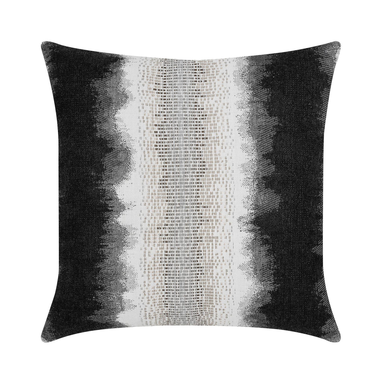 Elaine Smith Resilience Charcoal Black 22" x 22" Pillow