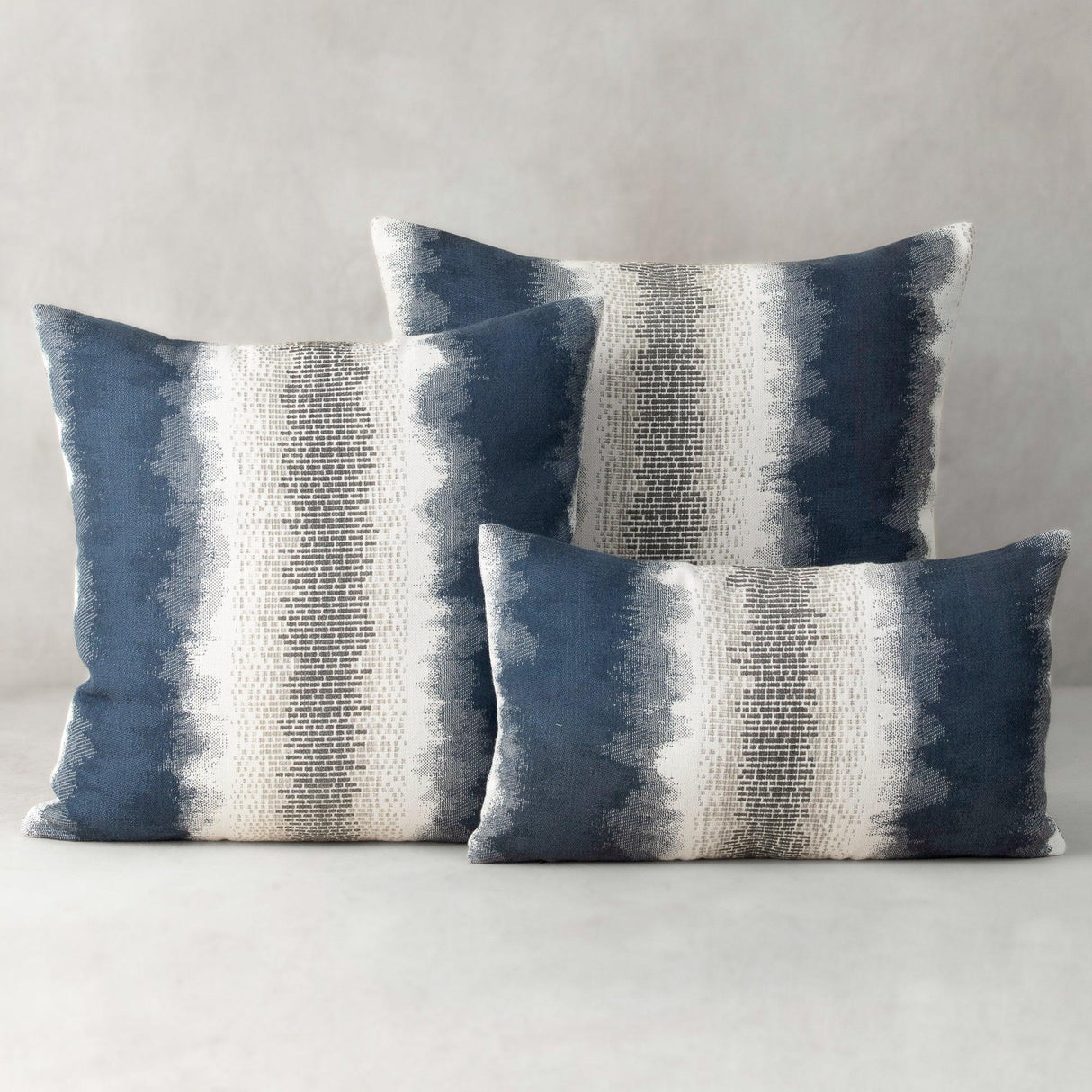 Elaine Smith Resilience Indigo Blue 12"x20" Decorative Pillow