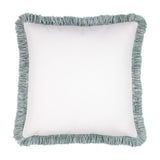Elaine Smith Dragonfly Surf Light Blue 20"x20" Decorative Pillow