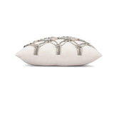 Elaine Smith Grigio Rope Beige 20"x20" Decorative Pillow