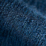 Elaine Smith Luxe Velour Indigo Deep Blue 12"x20" Decorative Pillow