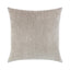 Elaine Smith Luxe Velour Pewter Gray 22" x 22" Pillow