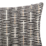 Elaine Smith Intertwine Ebony Ivory 12" x 20" Pillow
