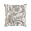 Elaine Smith Influence Ebony Ivory 22" x 22" Pillow