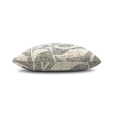 Elaine Smith Influence Ebony Black 22"x22" Decorative Pillow