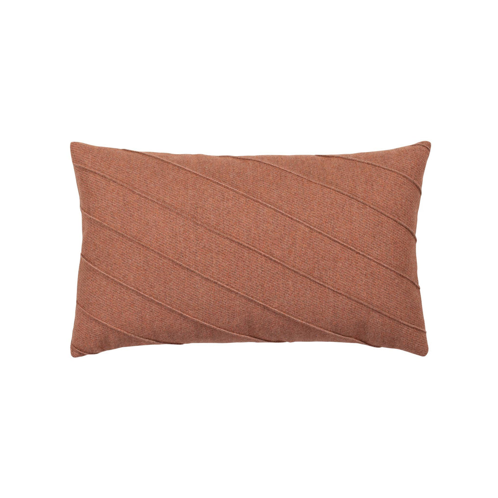 Elaine Smith Uplift Clay Orange 12" x 20" Pillow