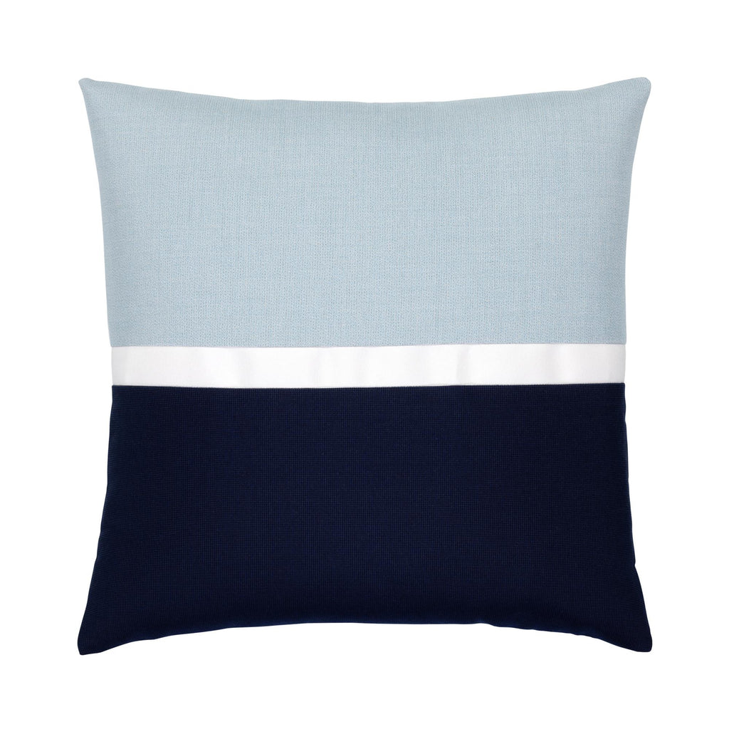 Elaine Smith Mono Indigo Blue 22" x 22" Pillow