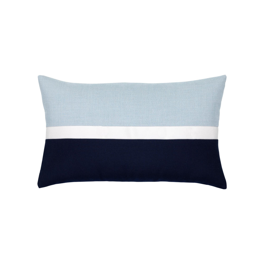 Elaine Smith Mono Indigo Blue 12" x 20" Pillow