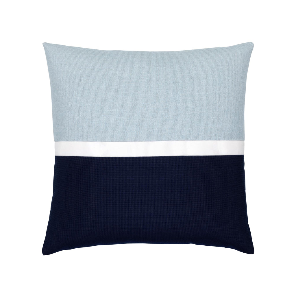 Elaine Smith Mono Indigo Blue 20" x 20" Pillow