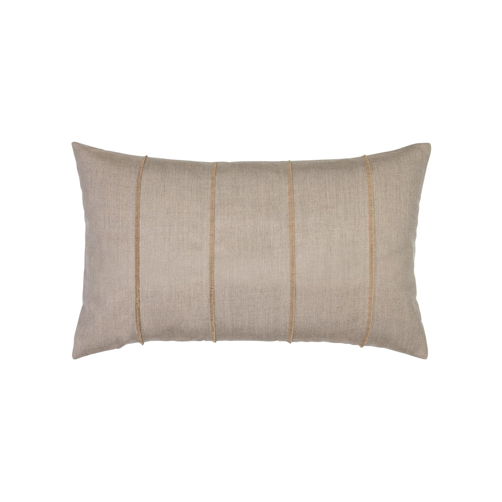 Elaine Smith Quadrille Sand Brown 12" x 20" Pillow