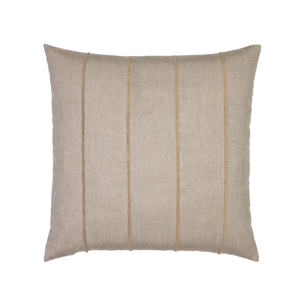 Elaine Smith Quadrille Sand Brown 20" x 20" Pillow