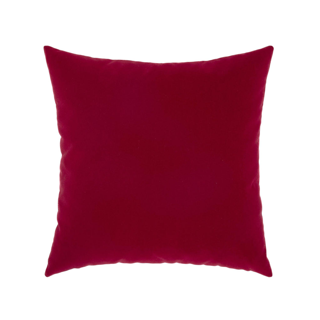Elaine Smith Lush Velvet Lipstick Red 20" x 20" Pillow