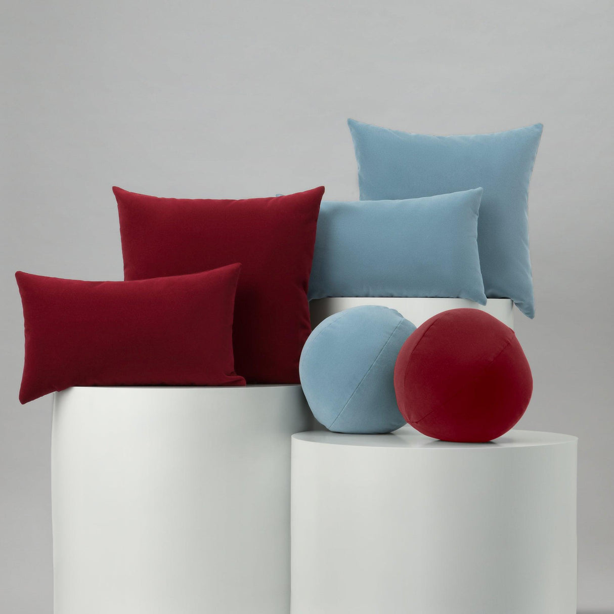 Elaine Smith Lush Velvet Lipstick Red 20"x20" Decorative Pillow