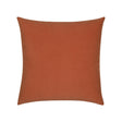 Elaine Smith Lush Velvet Papaya Orange 20" x 20" Pillow