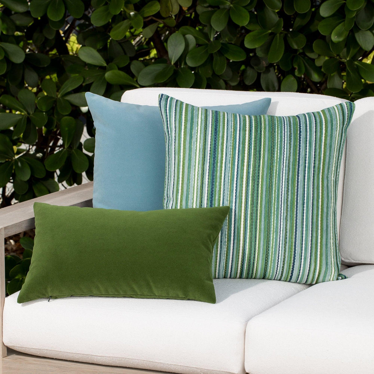 Elaine Smith Lush Velvet Ivy Green 12"x20" Decorative Pillow