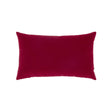 Elaine Smith Lush Velvet Lipstick Red 12" x 20" Pillow