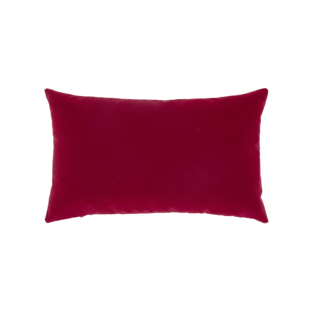 Elaine Smith Lush Velvet Lipstick Red 12" x 20" Pillow