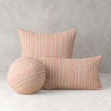 Elaine Smith Kaleidoscope Clay Orange 20"x20" Decorative Pillow