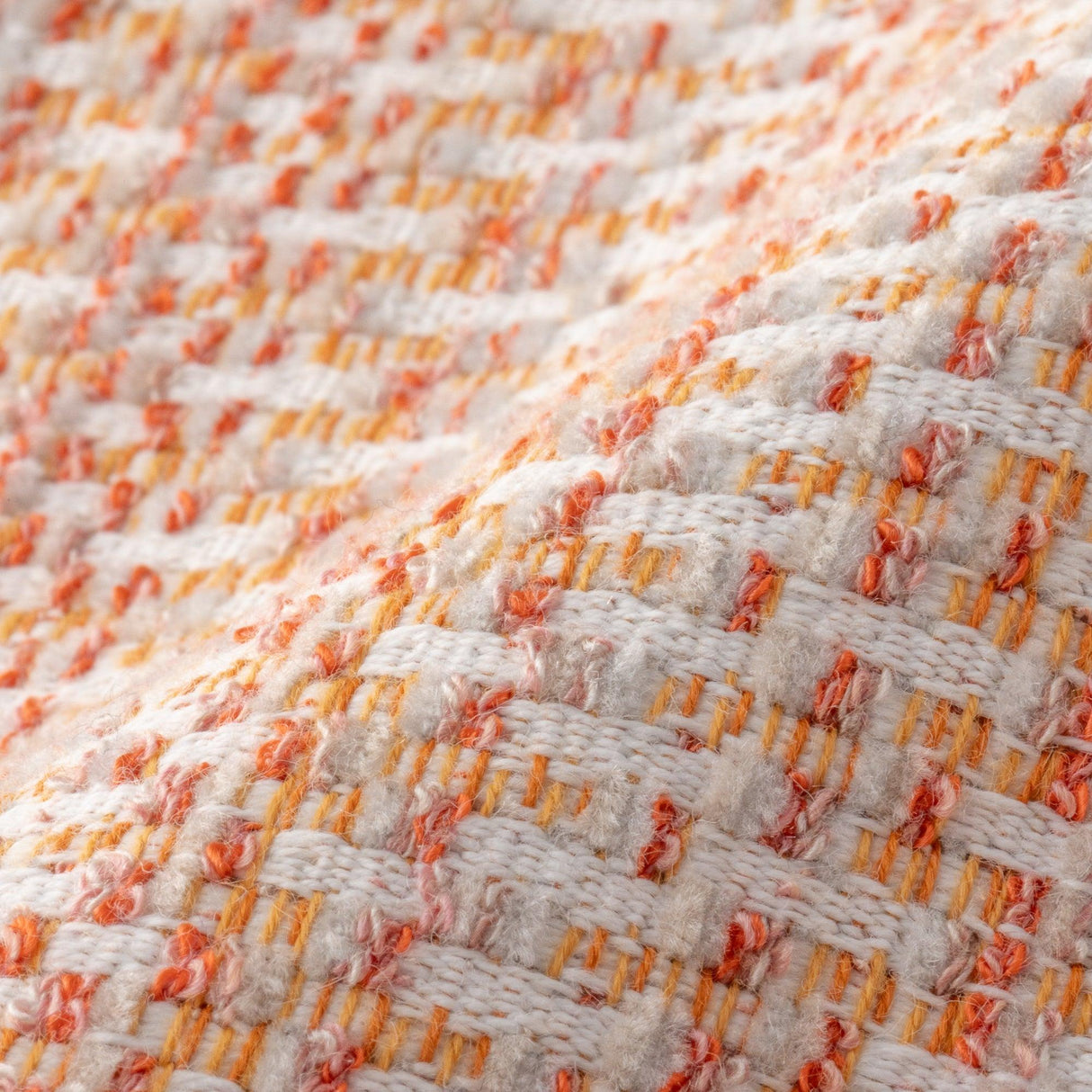 Elaine Smith Kaleidoscope Clay Orange 12"x20" Decorative Pillow