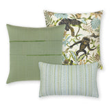 Elaine Smith Kaleidoscope Spring Green 12"x20" Decorative Pillow