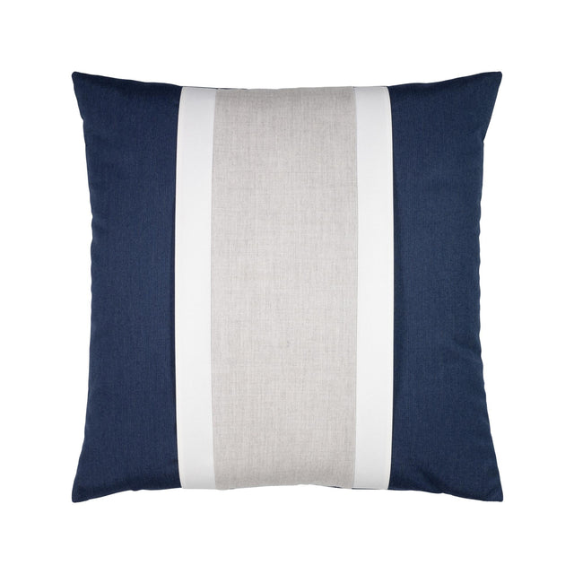 Elaine Smith Nevis Indigo Blue 22" x 22" Pillow
