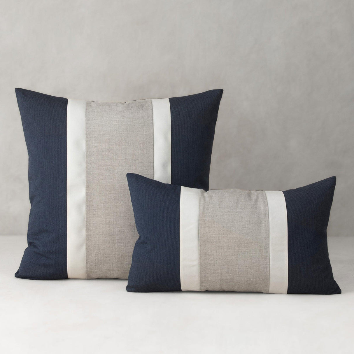 Elaine Smith Nevis Indigo Deep Blue 22"x22" Decorative Pillow
