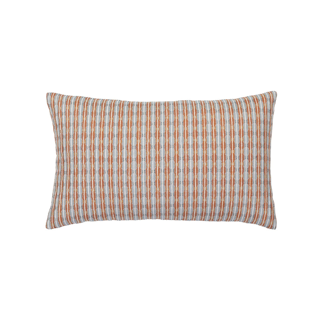 Elaine Smith Posh Plaid Orange 12" x 20" Pillow