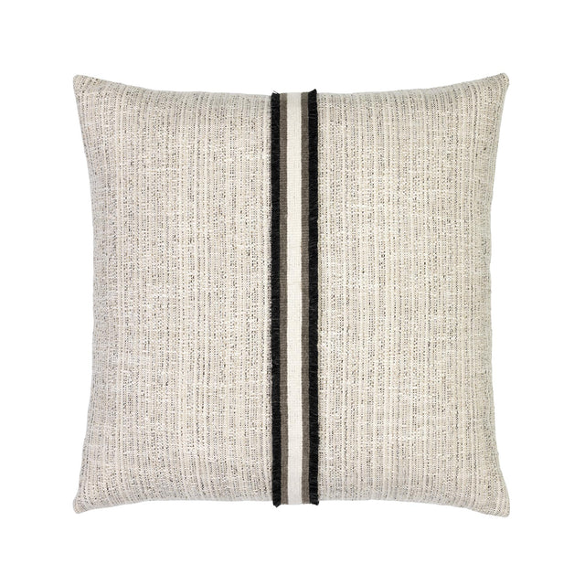 Elaine Smith Entity Linen Ivory 22" x 22" Pillow