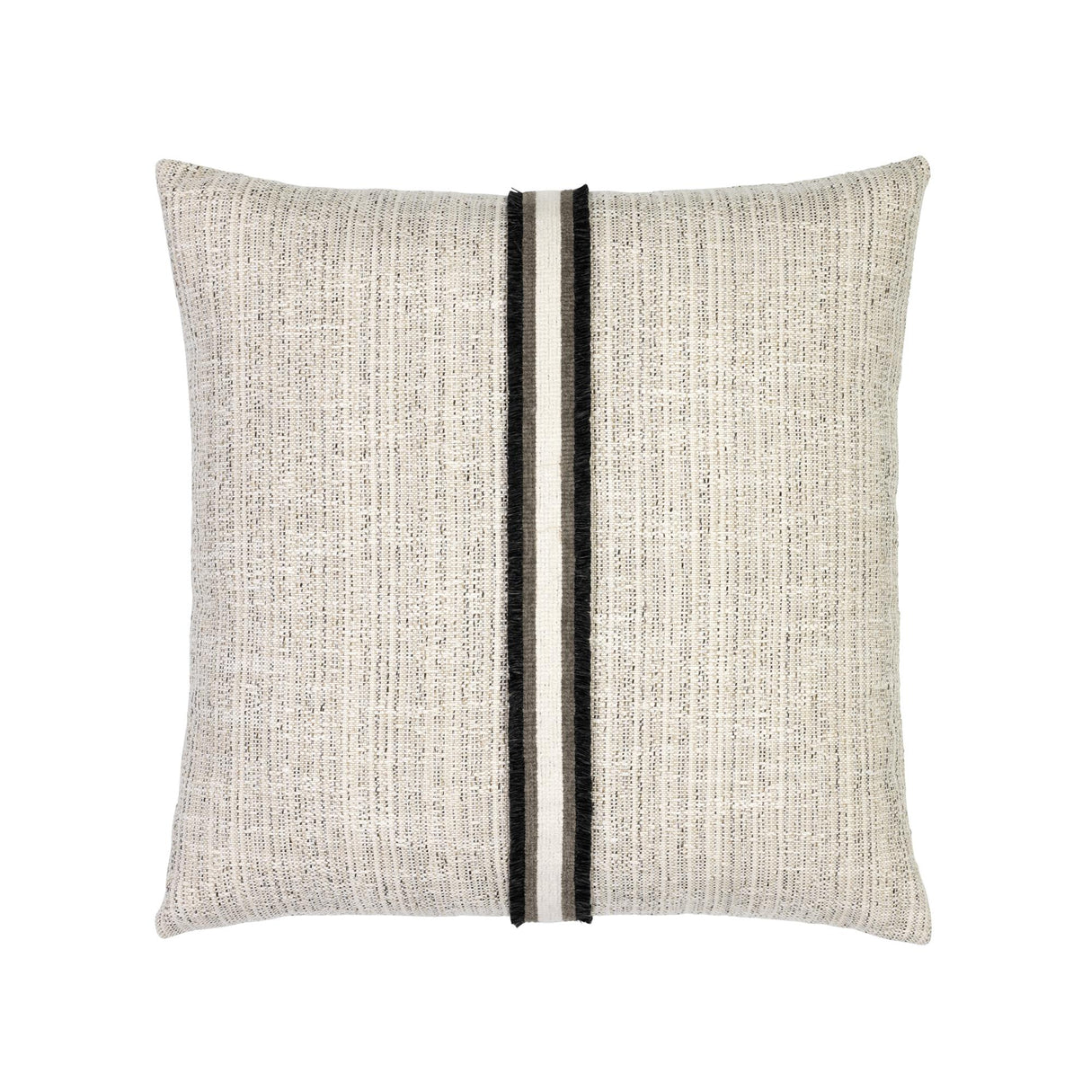Elaine Smith Entity Linen Ivory 20" x 20" Pillow