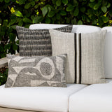 Elaine Smith Entity Linen Beige 20"x20" Decorative Pillow