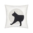Elaine Smith Unconditional Meow (Head) Ivory 20" x 20" Pillow