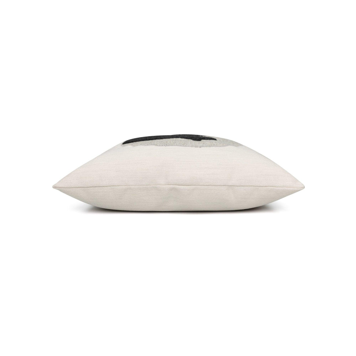 Elaine Smith Unconditional Meow (Head) Ivory 20"x20" Decorative Pillow