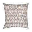 Elaine Smith Thumbprint Latte Brown 22" x 22" Pillow