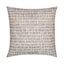 Elaine Smith Thumbprint Latte Brown 22" x 22" Pillow