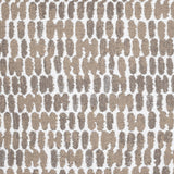 Elaine Smith Thumbprint Latte Beige 22"x22" Decorative Pillow