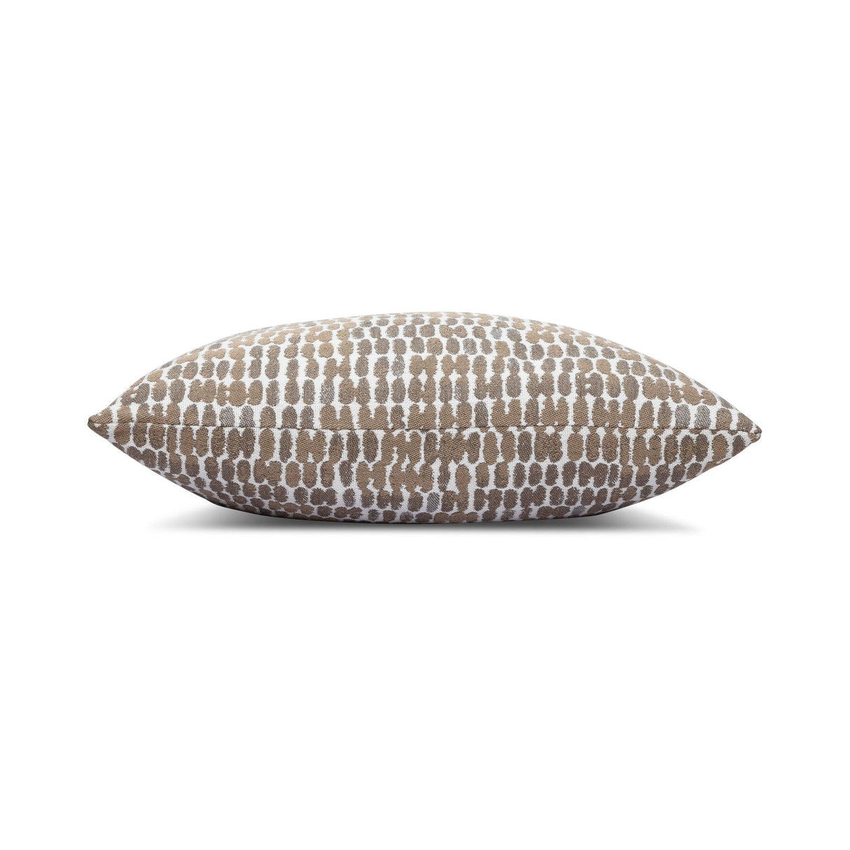 Elaine Smith Thumbprint Latte Beige 22"x22" Decorative Pillow