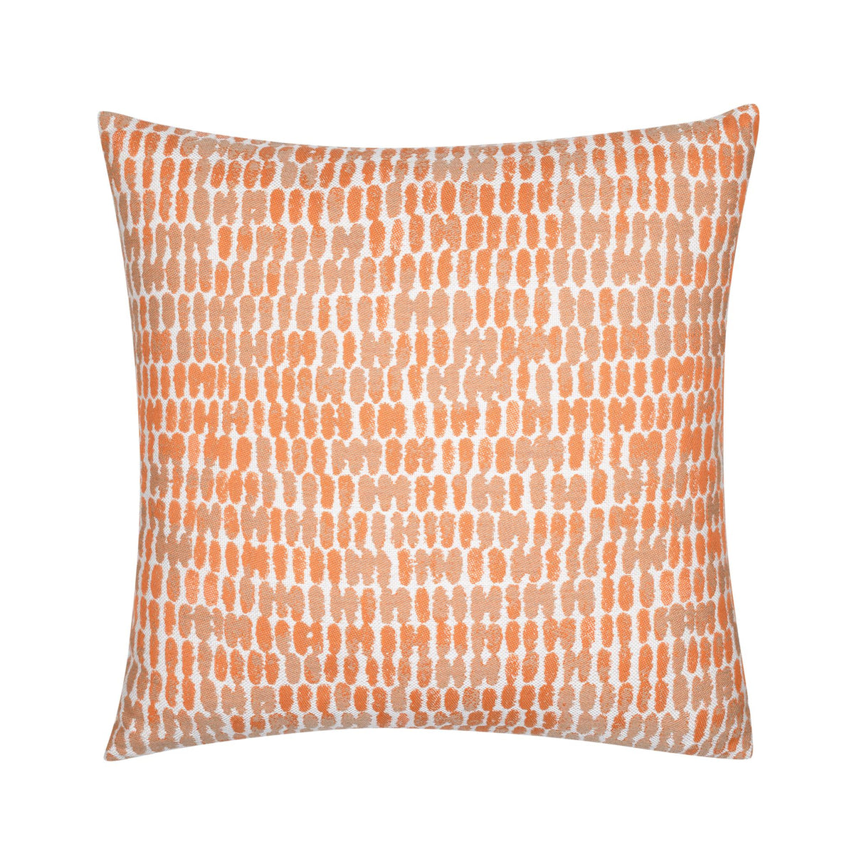 Elaine Smith Thumbprint Tuscan Orange 22" x 22" Pillow