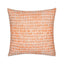 Elaine Smith Thumbprint Tuscan Orange 22" x 22" Pillow