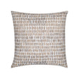Elaine Smith Thumbprint Latte Brown 20" x 20" Pillow