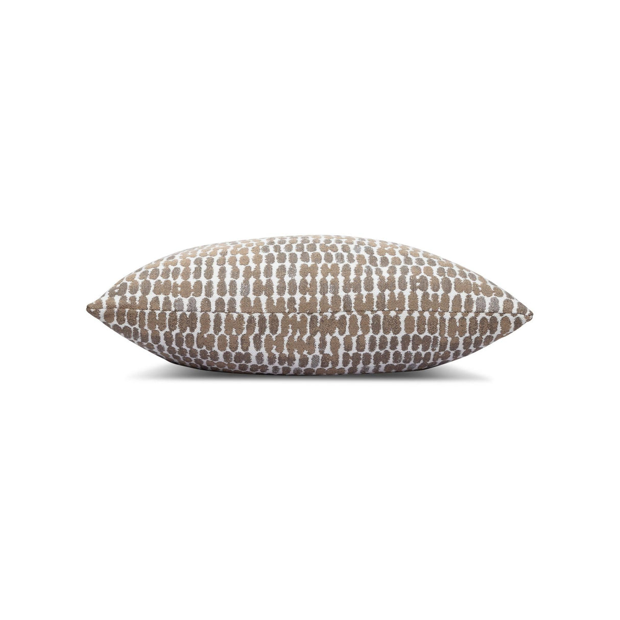 Elaine Smith Thumbprint Latte Beige 20"x20" Decorative Pillow