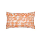 Elaine Smith Thumbprint Tuscan Orange 12" x 20" Pillow