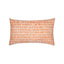 Elaine Smith Thumbprint Tuscan Orange 12" x 20" Pillow