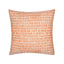 Elaine Smith Thumbprint Tuscan Orange 20" x 20" Pillow