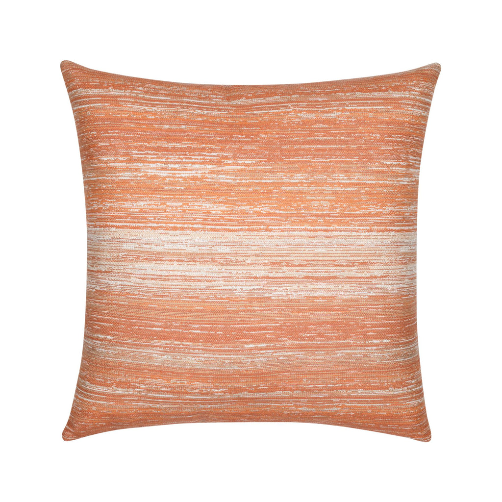Elaine Smith Textured Tuscany Orange 22" x 22" Pillow