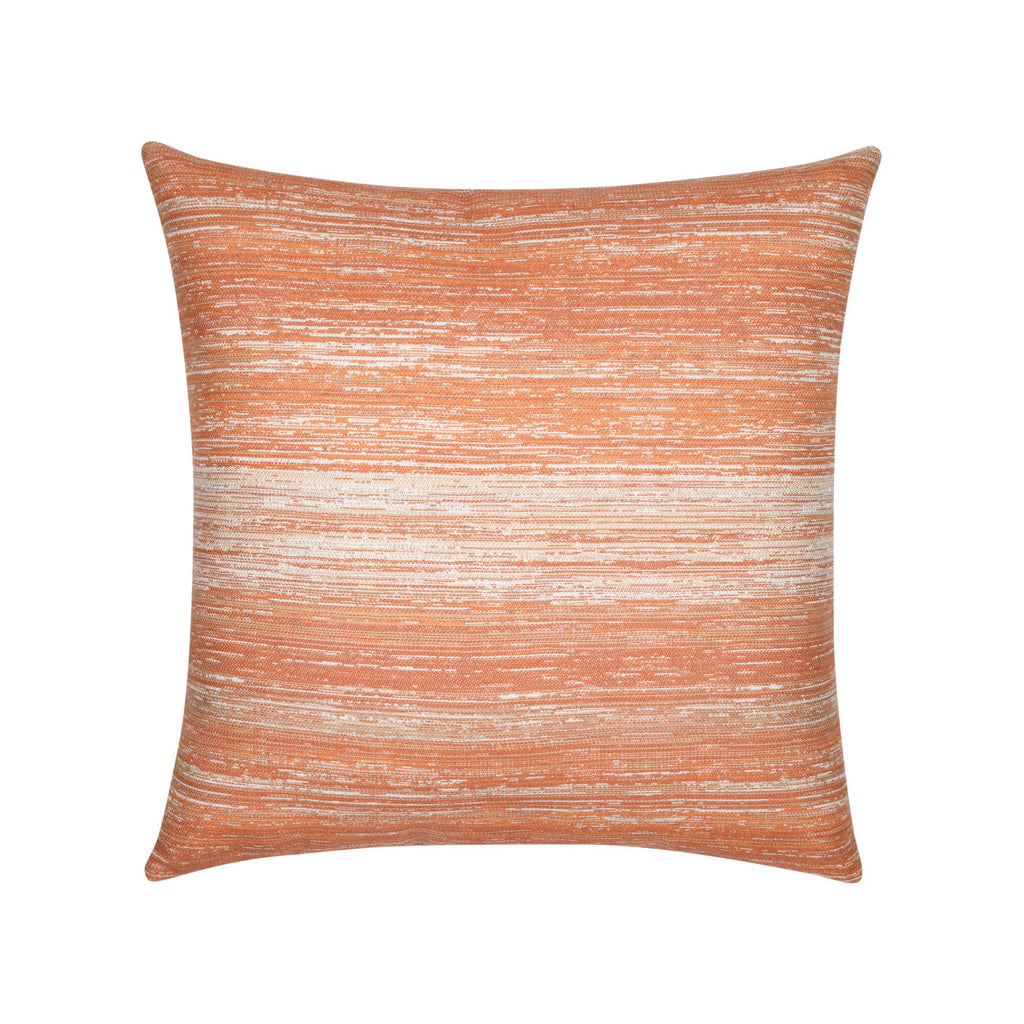 Elaine Smith Textured Tuscany Orange 20" x 20" Pillow