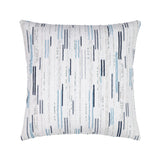 Elaine Smith Connection Ocean White 22" x 22" Pillow