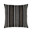 Elaine Smith Pathway Ebony Black 22" x 22" Pillow