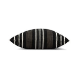 Elaine Smith Pathway Ebony Black 22"x22" Decorative Pillow