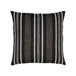Elaine Smith Pathway Ebony Black 20" x 20" Pillow