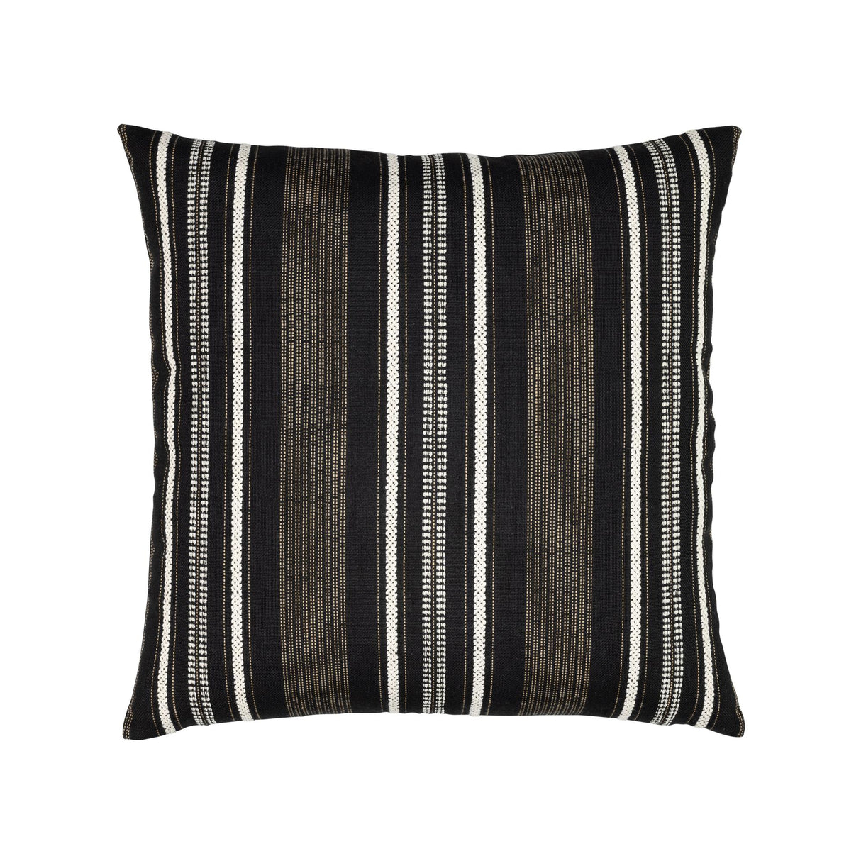 Elaine Smith Pathway Ebony Black 20" x 20" Pillow